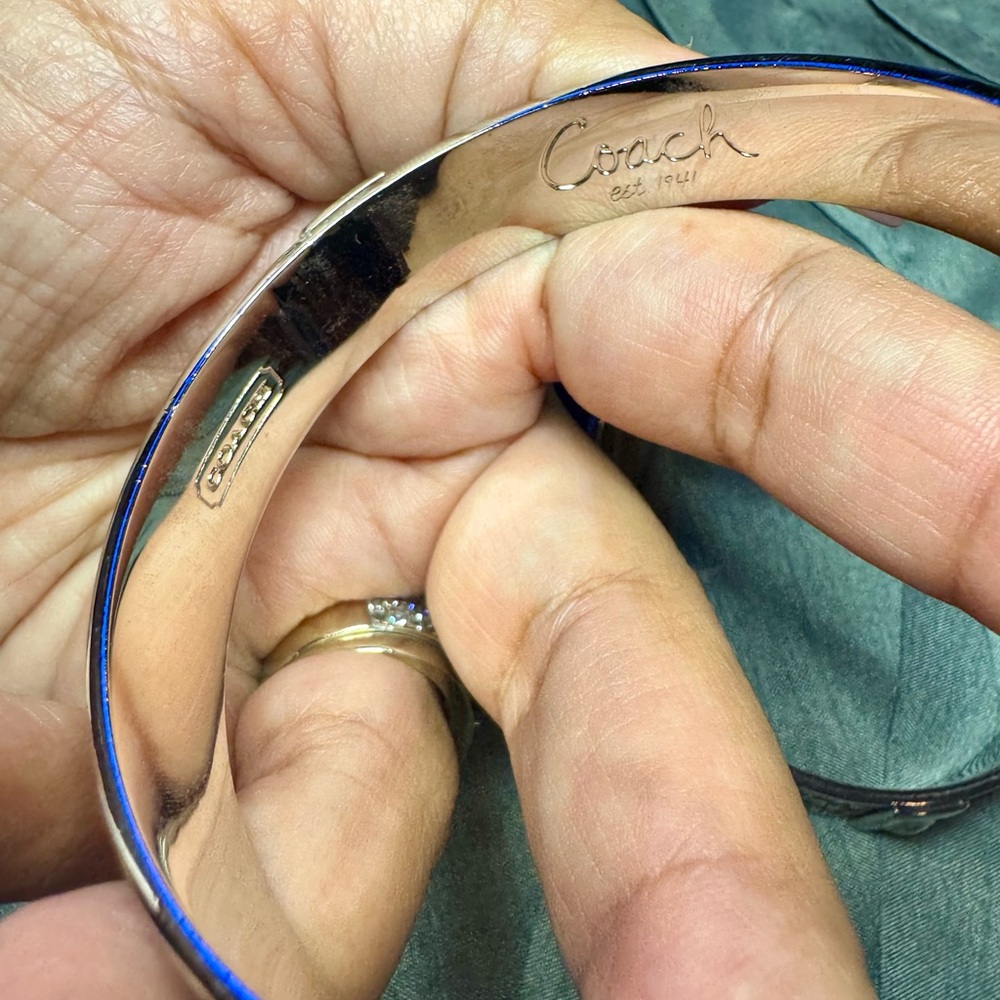 Authentic Coach Signature Bangles - Picture 6 of 9